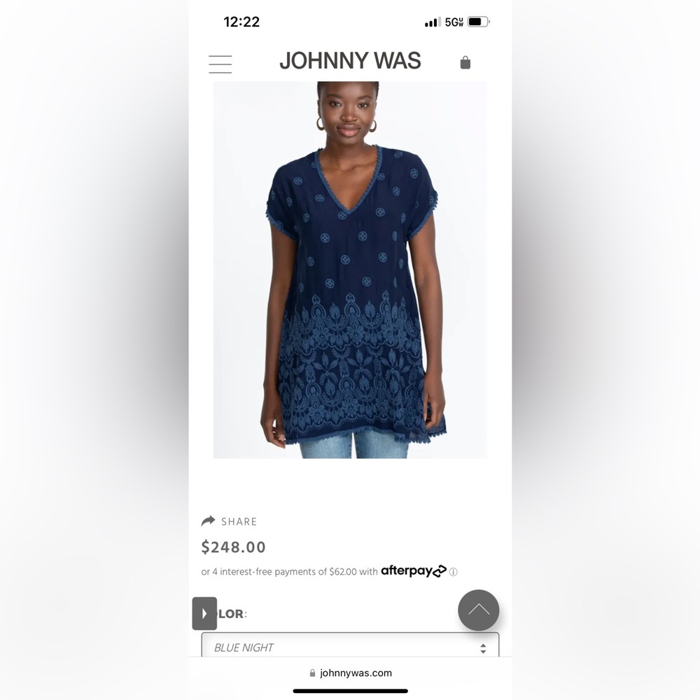 Johnny Was Blouse